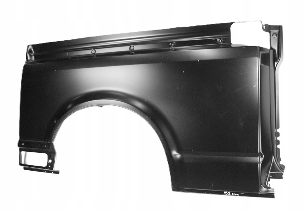 VW TRANSPORTER T5 5 V 7H3 L2 LONG 2003-2015 tylny błotnik prawy 7H3809844 3/4