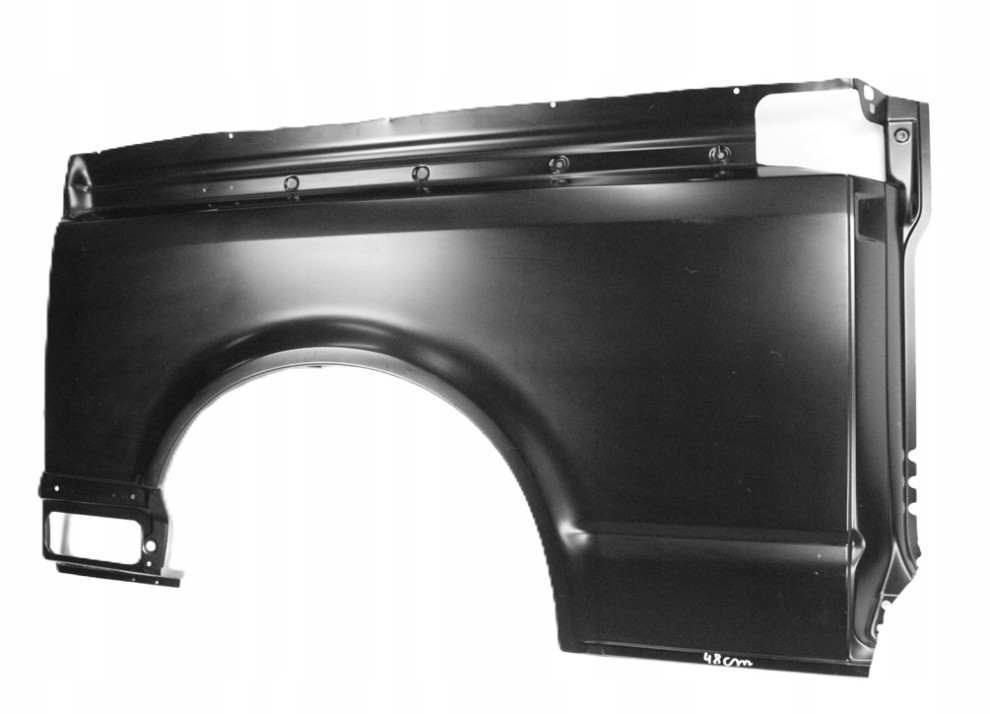 VW TRANSPORTER T6 7E3 L2 LONG 2015-2023 tylny błotnik prawy 7E3809844 3/4