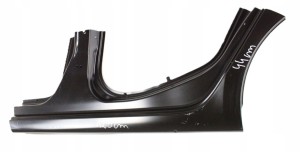 RENAULT CLIO 5 V B7 2019-2025 próg słupek lewy 764617378R 2/3 MINIATURA