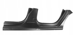 VW POLO 6R4 6C4 5D HB 09- próg słupek lewy 6R4809843A 6R4809843 6R4809051 3/3 MINIATURA