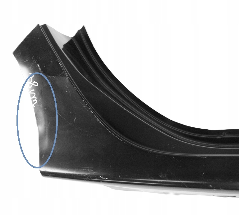 RENAULT GRAND SCENIC 3 2009-2017 Próg słupek prawy 764607212R 4/4