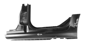 VW BORA 1J2 1J6 1998-2005 próg słupek lewy 1J5809835 2/3 MINIATURA