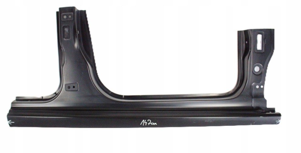 SEAT IBIZA 5 V KJ1 6F0 2017-2024 próg słupek prawy 6F0809840 6F0809606C 1/3