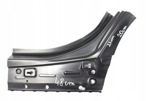 BMW 1 F20 2011-2018 Sill door Quarter Panel C-pillar left ZEJŚCIE 41217284383 41007284385