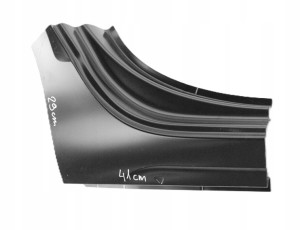 AUDI A4 S4 B9 LIFT 8W5 8W9 19-24 tylny prawy błotnik 8W9809838C 8W5809838A 3/3 MINIATURA