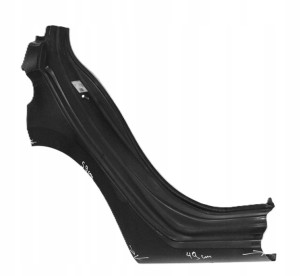 VW GOLF SPORTSVAN 510 2014-2023 tylny błotnik prawy 510809052A 510809844A 2/3 MINIATURA