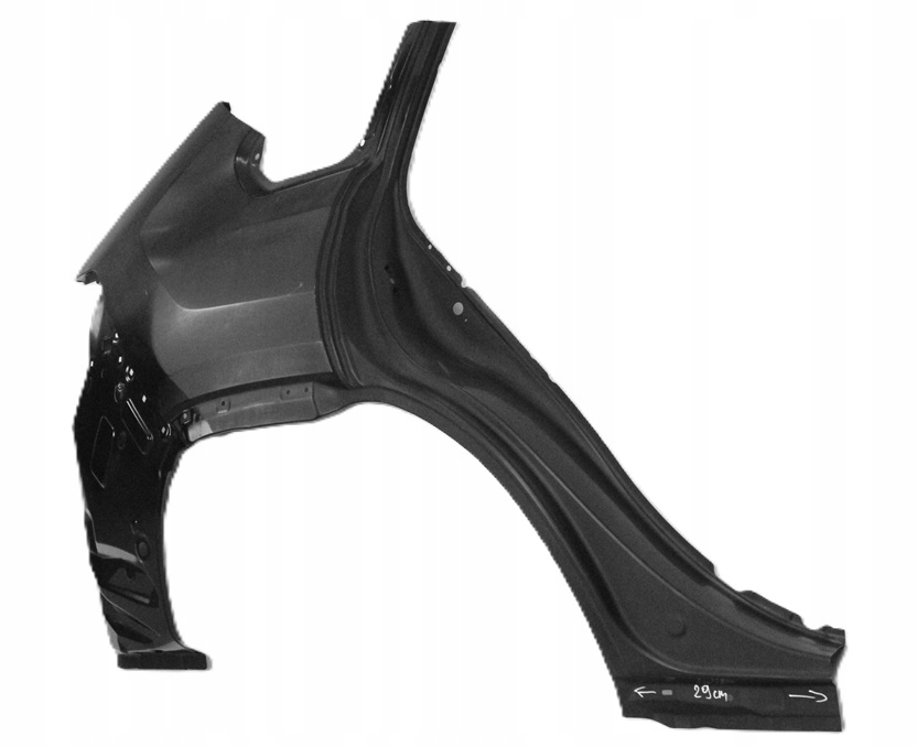 TOYOTA RAV4 RAV-4 V 5 2018- tylny błotnik prawy 6160142130 61601-42130 2/3