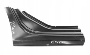 SKODA KAMIQ 658 NW4 2019-2025 Sill door Quarter Panel C-pillar right 658809606 658809602C