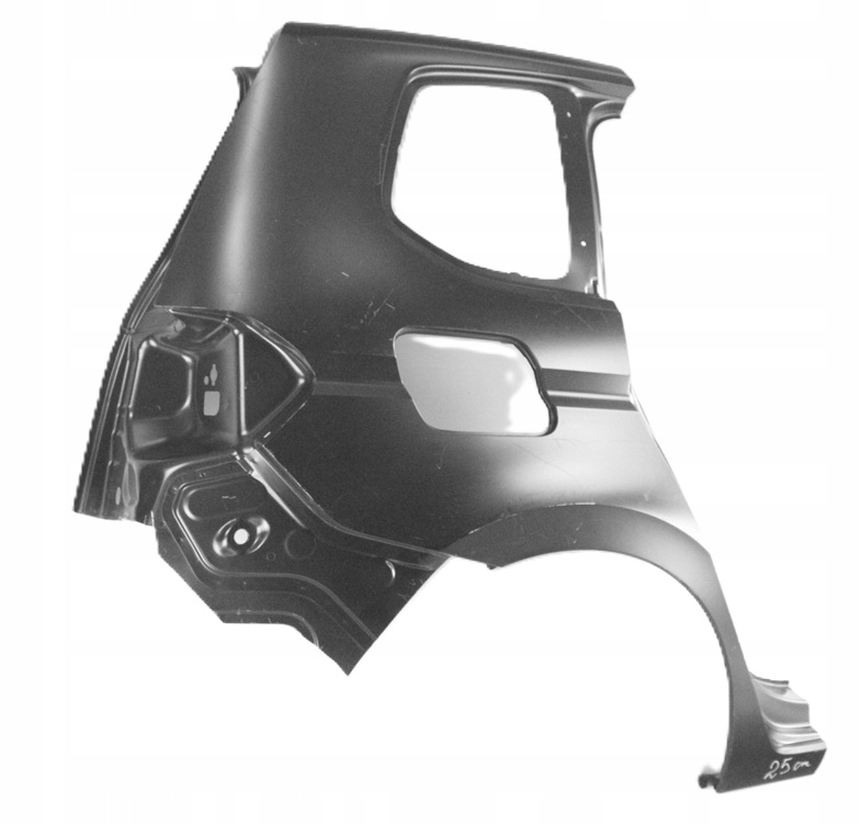 VW TOURAN 3 III 5TA 2015-2024 tylny tył błotnik prawy 5TA809844 5TA809052 3/4