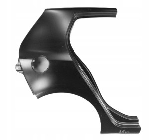 VW GOLF 5 V 1K4 5D 2003-2009 Quarter Panel rear wing fender right 1K4809844B 1K4809606C