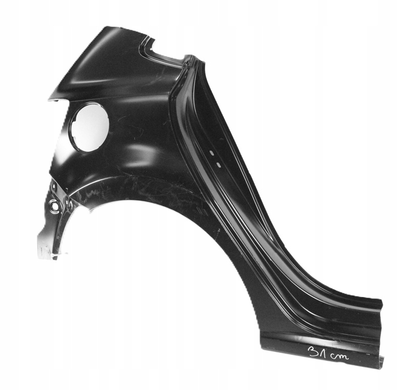 VW POLO 6R4 6C4 5D HB 2009-2017 Tylny prawy błotnik 6R4809844A 6R4809844 2/3