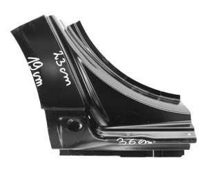 SEAT EXEO EXEO ST 3R0 Sill door Quarter Panel C-pillar right 8E0809848A