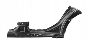 MERCEDES-BENZ C-KLASA W204 S204 A204 204 07- Sill door Quarter Panel Pillar left A2046373735
