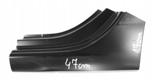 VW GOLF 8 VIII 5H4 5H9 19- Quarter Panel rear wing fender left C-pillar 5H4809051 5H9809051
