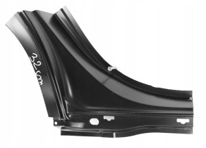 MERCEDES E-KLASA W213 S213 A213 213 2016- Próg słupek C prawy A2136371401 3/3 MINIATURA