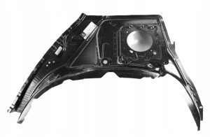 MERCEDES GLE 2 II V167 A167 167 2019-2024 Quarter Panel rear wing fender left A1676308903