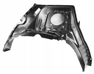 MERCEDES GLE 2 II V167 A167 167 2019-2024 tylny lewy błotnik A1676308903 3/3 MINIATURA