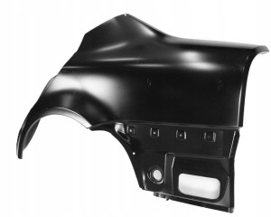 SKODA SUPERB 1 I 3U5 2001-2008 tylny lewy błotnik 3U5809605G 2/3 MINIATURA