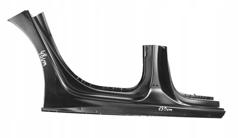 AUDI A3 S3 8Y4 SPORTBACK 2020-2025 próg słupek prawy 8Y4809840 3/3