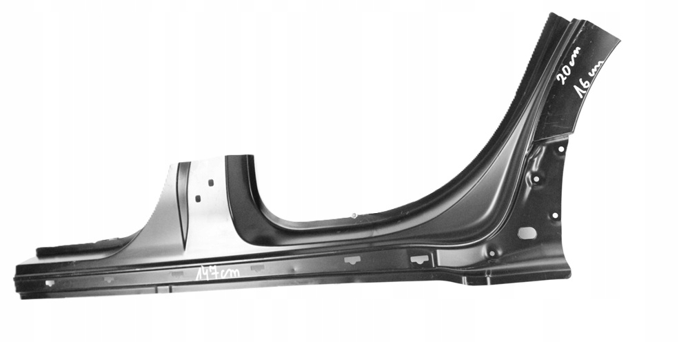 MERCEDES AMG GT 4DOOR X290 W290 A290 290 próg słupek lewy A2906374700 3/3