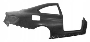 BMW M4 COUPE F82 2013-2020 Tylny prawy błotnik bok 41008060240 41008060250 2/4 MINIATURA