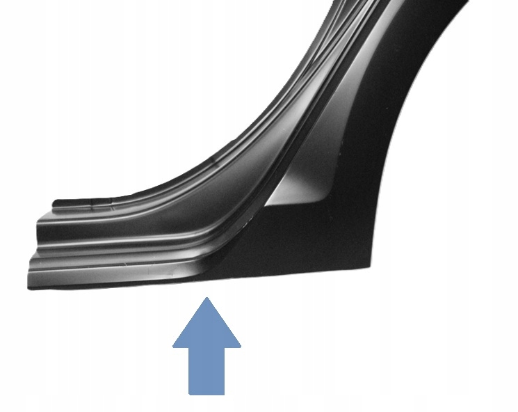 VW GOLF 7 VII KOMBI 5G9 2012-2019 tylny lewy błotnik 5G9809843A 5/5