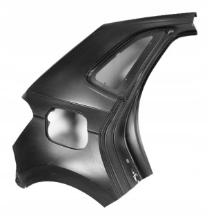 VW POLO 2G4 5D HB 2017-2025 Tylny tył prawy błotnik 2G4809052F 2G4809844B 2/3 MINIATURA