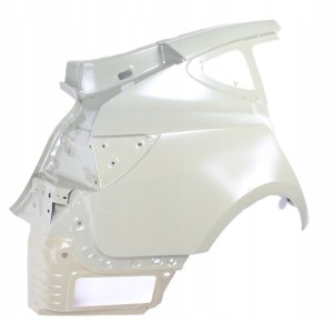 TESLA 3 MODEL 3 III 2017-2024 Tylny tył prawy błotnik 1073678SCB 1073678S0B 2/3 MINIATURA