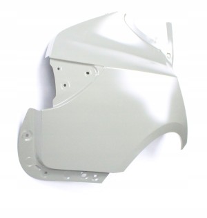 TESLA 3 MODEL 3 III 2017-2024 Tylny prawy błotnik 1073736-S0-M 1073736S0M 3/4 MINIATURA