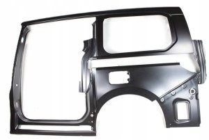 VW MULTIVAN 7 VII L2 7T0 2021-2026 tylny lewy błotnik 7T0809605C 2/3 MINIATURA