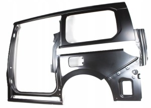 VW MULTIVAN 7 VII L2 7T0 2021-2026 tylny lewy błotnik 7T0809605C 3/3 MINIATURA