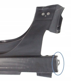 OPEL CORSA F 2019-2025 próg słupek prawy 1666081680 5/5 MINIATURA