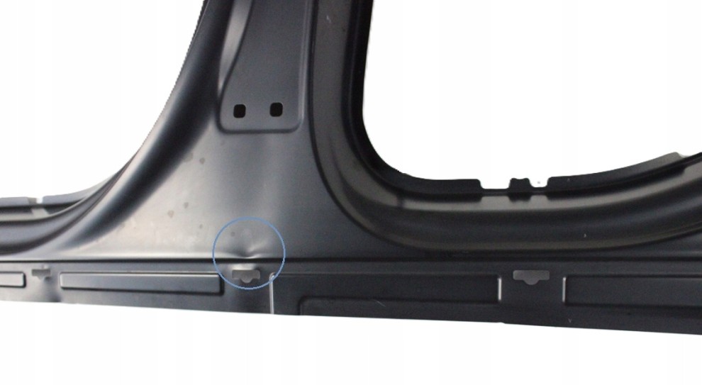 MERCEDES B-KLASA W247 A247 247 2018-2025 próg słupek lewy A2476372102 4/4