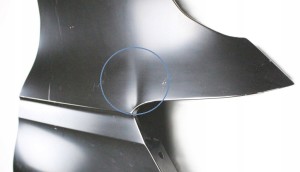 VW T-CROSS TCROSS 2GM 2018-2025 tylny błotnik lewy 2GM809843B 4/4 MINIATURA