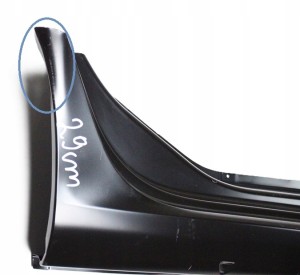 SKODA SCALA 657 2019-2025 Próg słupek prawy 657809602D 4/4 MINIATURA