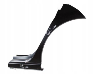 VW POLO 6R4 6C4 5D HB 2009-2017 Tylny lewy błotnik 6R4809843A 6R4809843 3/3 MINIATURA