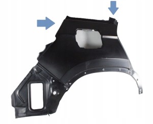 SKODA KODIAQ 565 2016-2024 tylny tył prawy błotnik 565809606A 565809602C 2/3 MINIATURA