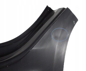 PEUGEOT 208 1 I CA CC 2012-2019 5D Próg słupek lewy 1607253580 4/4 MINIATURA