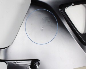 TOYOTA VERSO R2 2009-2018 Tylny lewy błotnik 616020F020 61602-0F020 4/4 MINIATURA