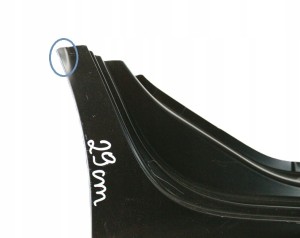 SKODA KAMIQ 658 NW4 2019-2025 próg słupek prawy 658809602D 4/4 MINIATURA