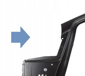 FORD ECOSPORT 2013-2022 próg słupek lewy 2139643 4/5 MINIATURA