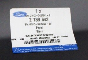 FORD ECOSPORT 2013-2022 próg słupek lewy 2139643 5/5 MINIATURA