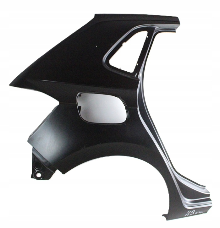 VW POLO 2G4 5D HB 2017-2025 Tylny tył prawy błotnik 2G4809052F 2G4809844B 2/3