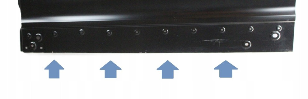 FORD TRANSIT MK8 V363 2014-2025 tylny lewy błotnik środkowy 1874731 4/4