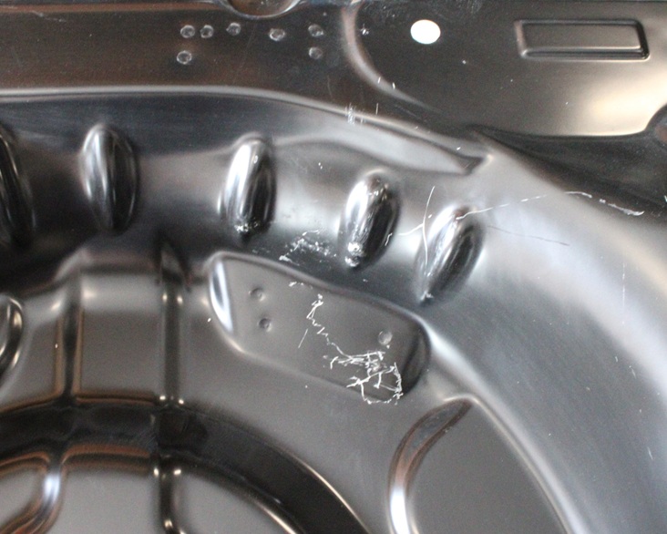 PEUGEOT 208 1 I LIFT ADBLUE 2017-2019 wanna podłoga bagażnika 9806430280 4/4