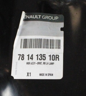 RENAULT CAPTUR 2 II HF 2020-2025 tylny pas lewy okular 781413510R 4/4 MINIATURA