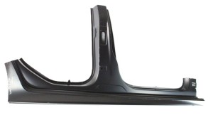 VW POLO 2G4 2017-2025 5D próg słupek prawy 2G4809052A 2/3 MINIATURA