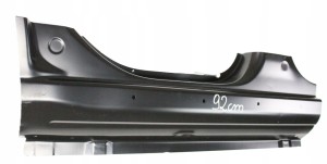 SKODA YETI 5L6 2009-2018 próg słupek prawy 5L6809606A 5L6809602C 2/3 MINIATURA