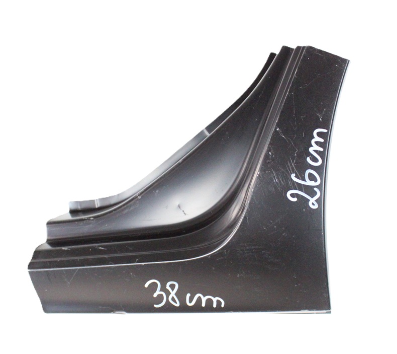 VW POLO 2G4 5D HB 2017-2025 Tylny tył lewy błotnik 2G4809051F 2G4809843B 2/3