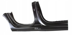 AUDI A4 S4 B9 LIFT 8W5 8W9 2019- próg słupek prawy 8W5809848C 8W9809848C 2/3 MINIATURA